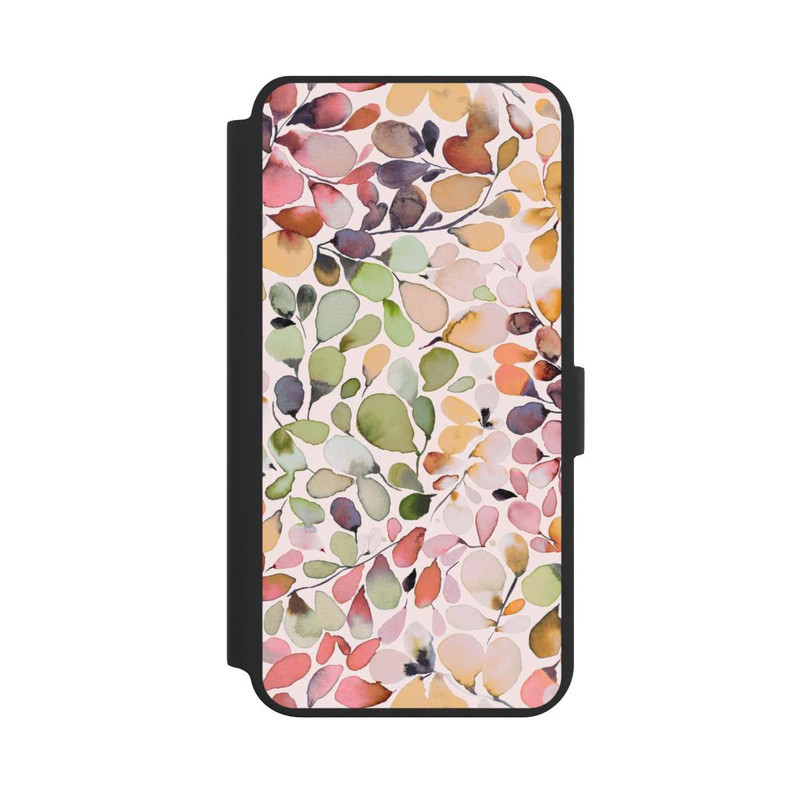Galaxy S24 + NIVOflip Feuillu Nature Campagne Eucalyptus
