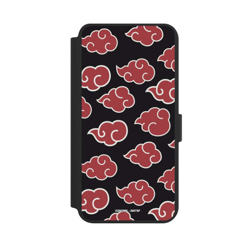Samsung Galaxy S24+ NIVOflip Akatsuki Pattern Black Big