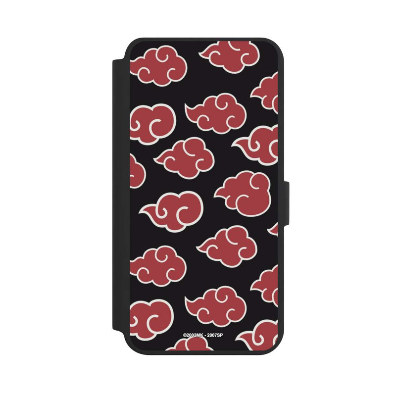 Galaxy S24 + NIVOflip Akatsuki Pattern Noir Big