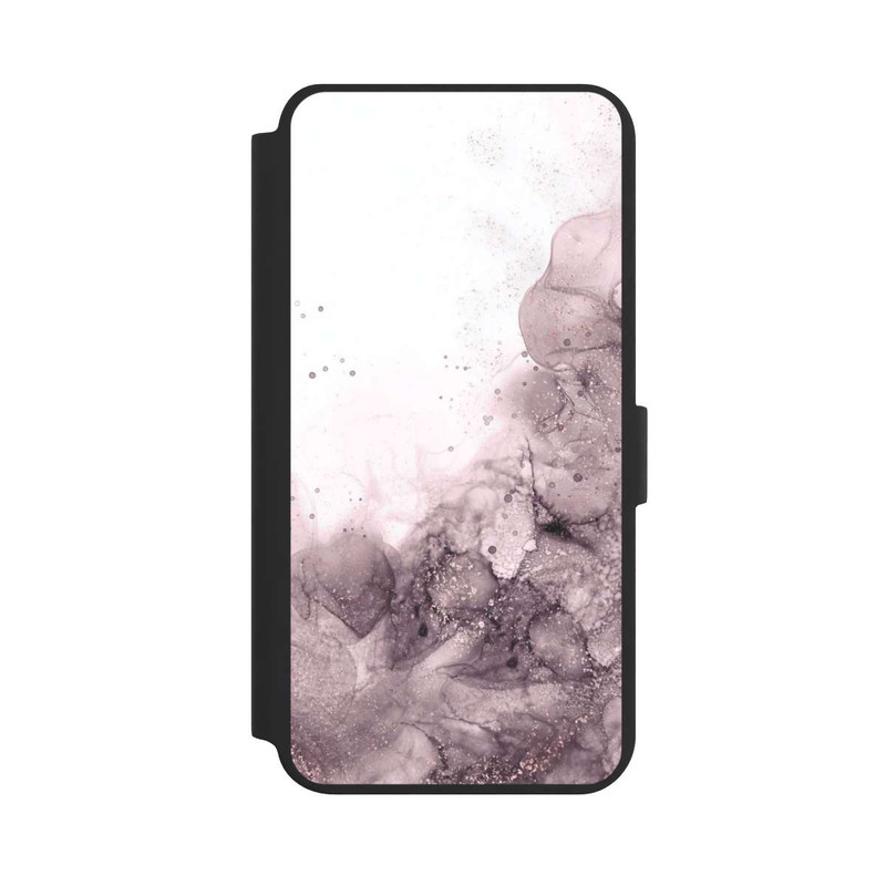 Galaxy S24 + NIVOflip Paillettes glamour roses
