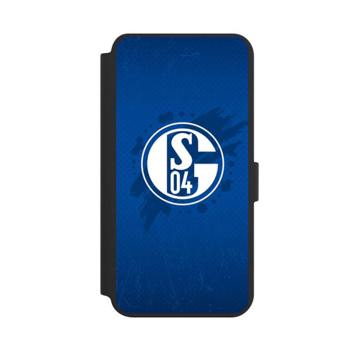 Samsung Galaxy S24+ NIVOflip Schalke 04 Farbe Fleck Blau