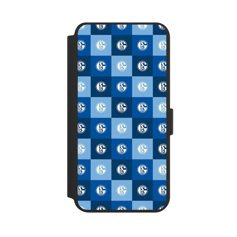 Galaxy S24 + NIVOflip Schalke 04 Muster