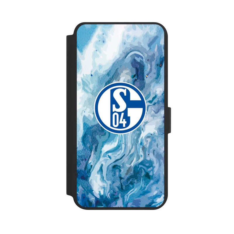 Galaxy S24 + NIVOflip Schalke 04 Flüssig Blau