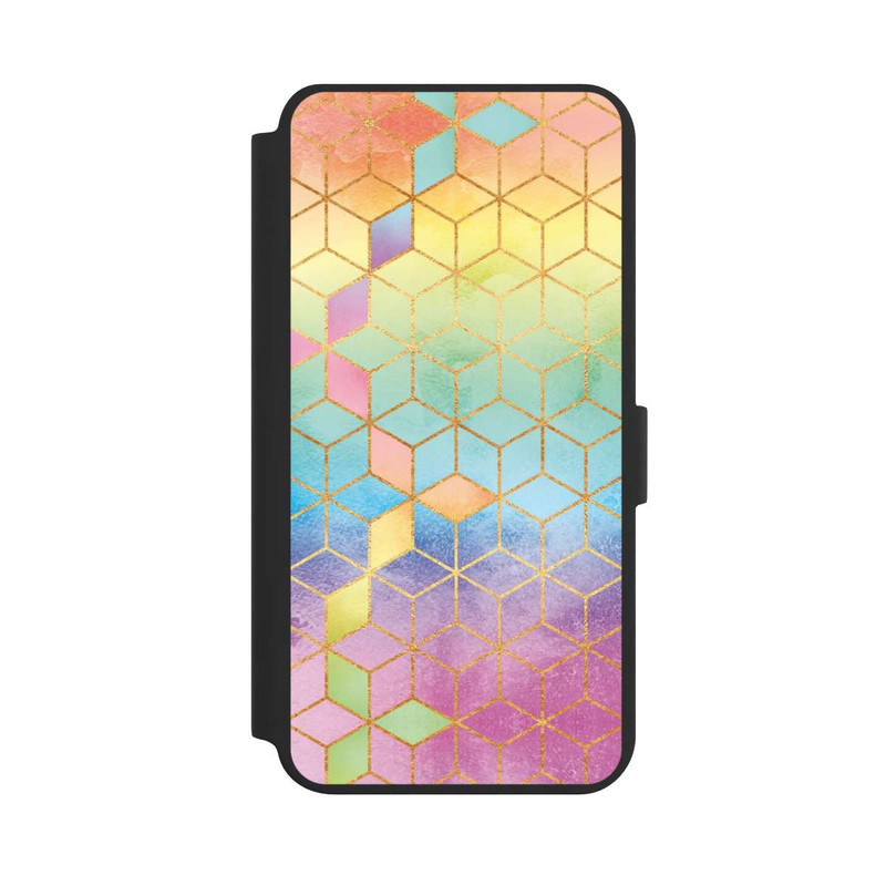 Galaxy S24 + NIVOflip Cubes Arcs-en-ciel