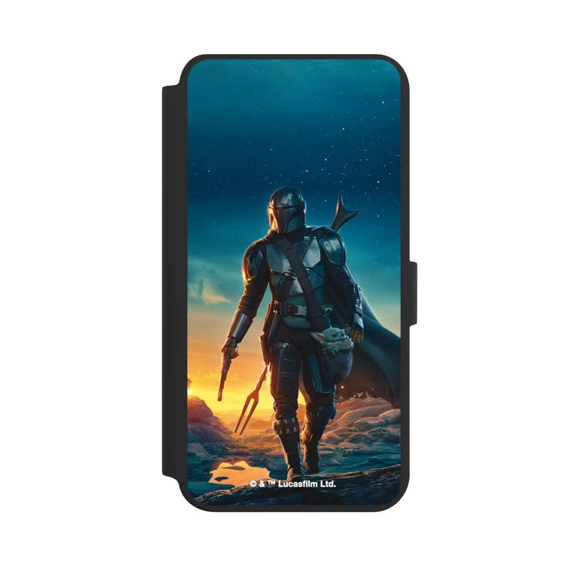 Galaxy S24 + NIVOflip Couché de Soleil The Mandalorian