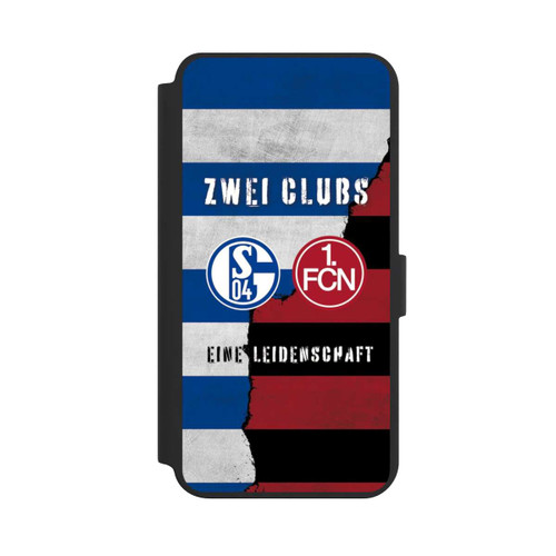 Samsung Galaxy S24+ NIVOflip Fanfreundschaft Schalke x Nürnberg