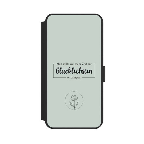 Samsung Galaxy S24+ NIVOflip Man Sollte Viel Mehr Zeit