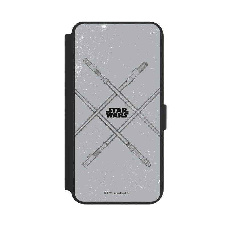 Galaxy S24 + NIVOflip Lichtschwerter Grau