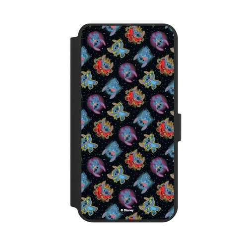 Samsung Galaxy S24+ NIVOflip Stitch Pattern Black