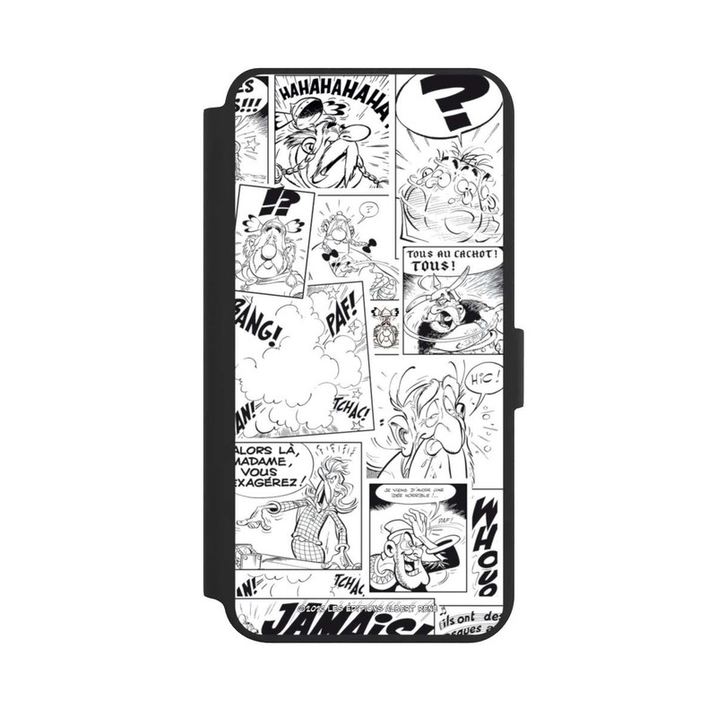 Galaxy S24 + NIVOflip BD Astérix Blanc & Noir