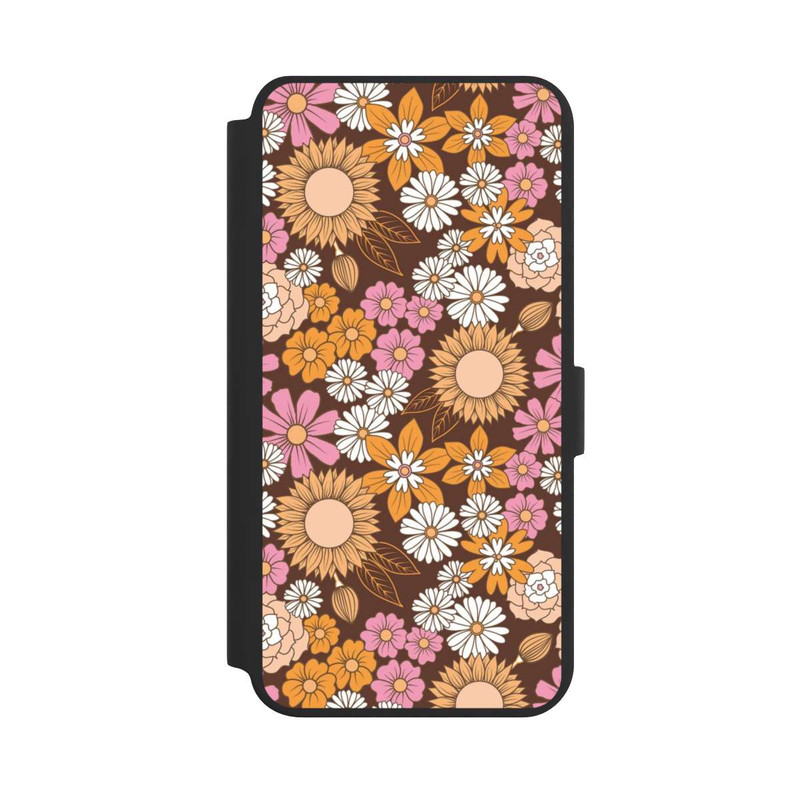 Galaxy S24 + NIVOflip Vintage Boho Blumen