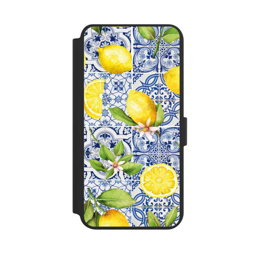 Samsung Galaxy S24+ NIVOflip Griechische Zitronen Muster