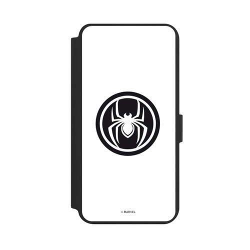 Samsung Galaxy S24+ NIVOflip Spider-Man Spider Logo White