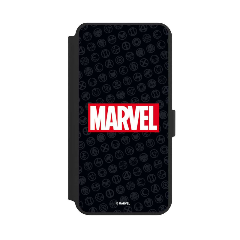 Galaxy S24 + NIVOflip Marvel Logo Noir Rouge