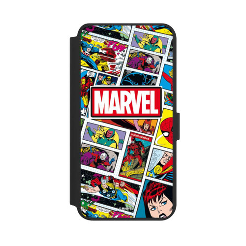 Samsung Galaxy S24+ NIVOflip Marvel Comic Pattern
