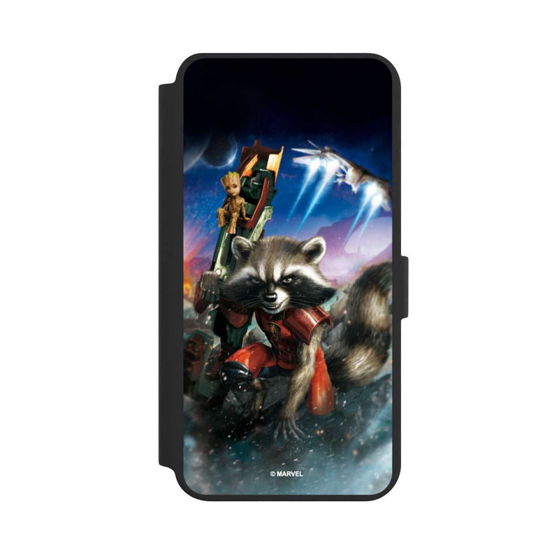 Galaxy S24 + NIVOflip Rocket & Baby Groot Guardians Of The Galaxy