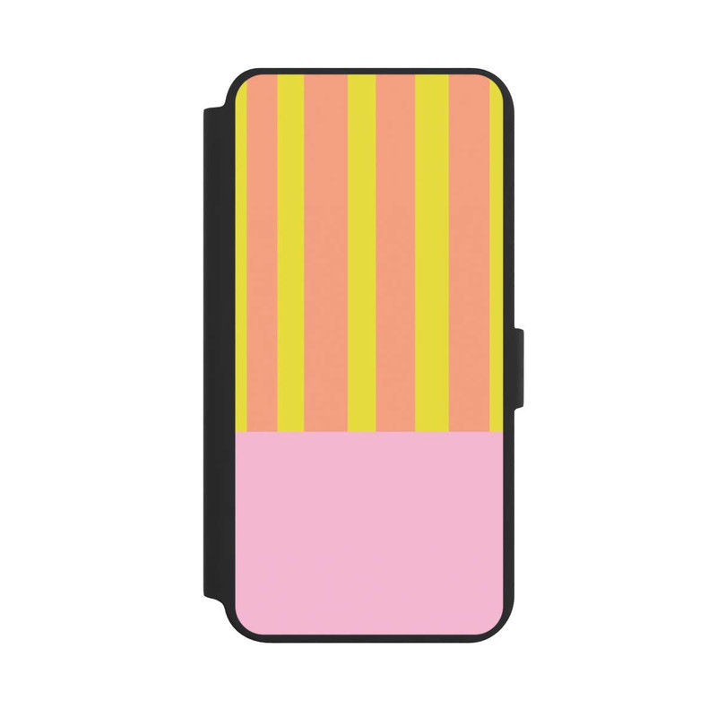 Galaxy S24 + NIVOflip Neonfarbige Streifen