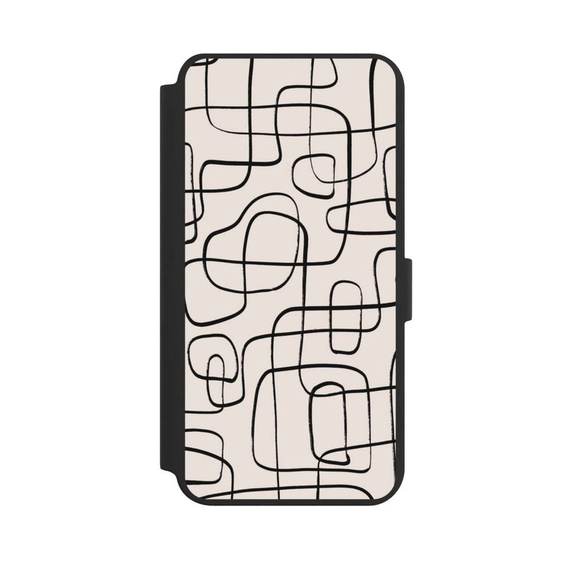 Galaxy S24 + NIVOflip Lignes Fines Pattern