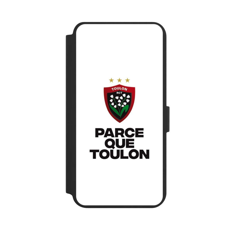 Galaxy S24 + NIVOflip Parce Que Toulon Blanc