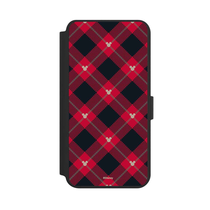 Galaxy S24 + NIVOflip Mickey Weihnachtsmuster Rot