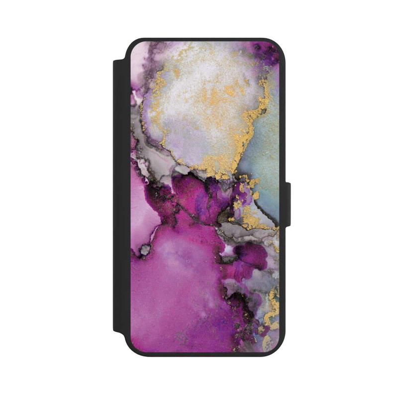 Galaxy S24 + NIVOflip Alcohol Ink Art Pink