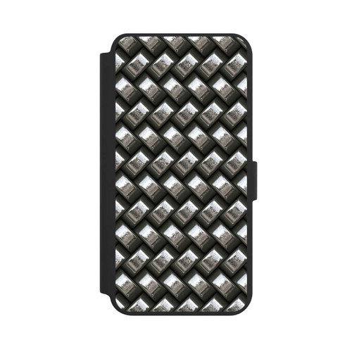 Samsung Galaxy S24+ NIVOflip Glamour Silver Metal