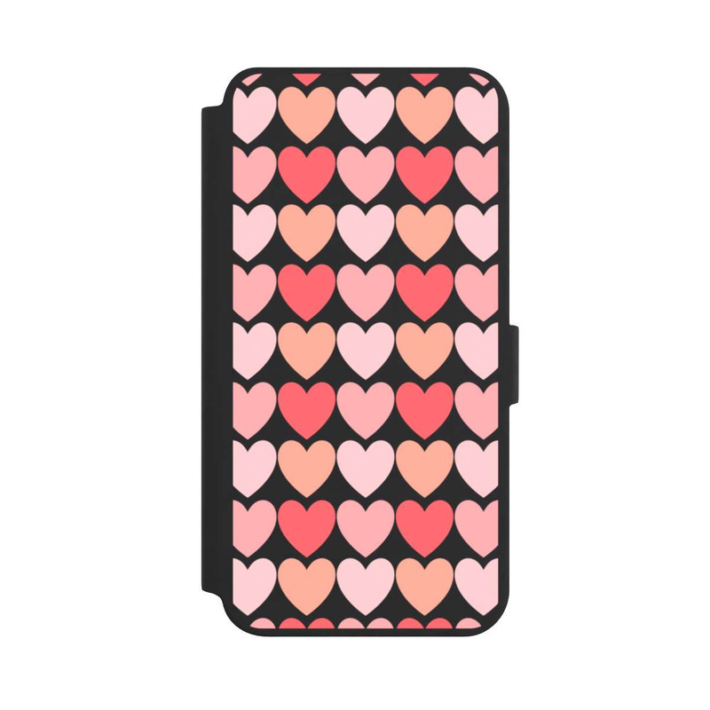 Galaxy S24 + NIVOflip Coeurs d'ombres roses