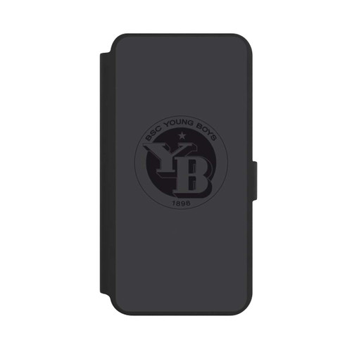 Samsung Galaxy S24+ NIVOflip BSC YB Logo Grau