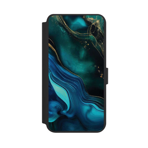 Samsung Galaxy S24+ NIVOflip Blaugoldene Tinte