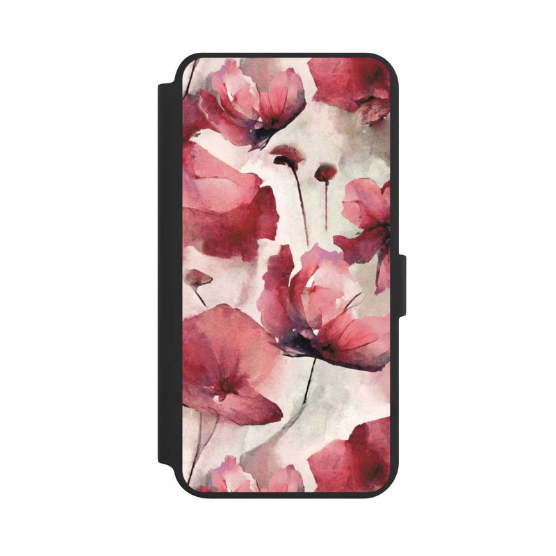 Galaxy S24 + NIVOflip Coquelicots sauvages avec IA