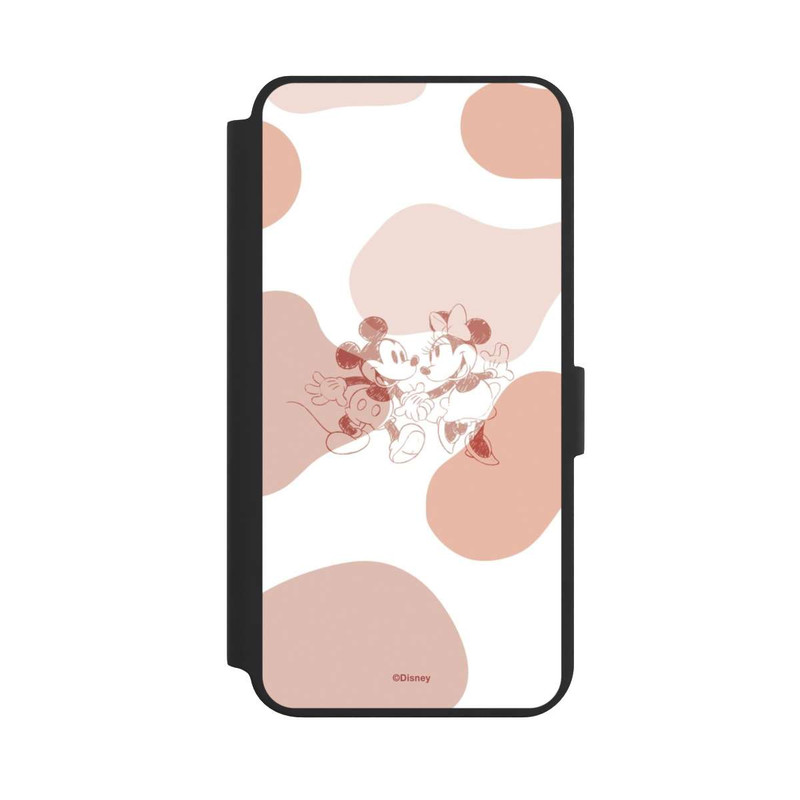 Galaxy S24 + NIVOflip Mickey et Minnie se tiennent la main Boho
