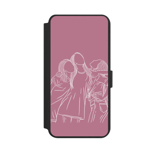 Samsung Galaxy S24+ NIVOflip Freundinnen Line Art