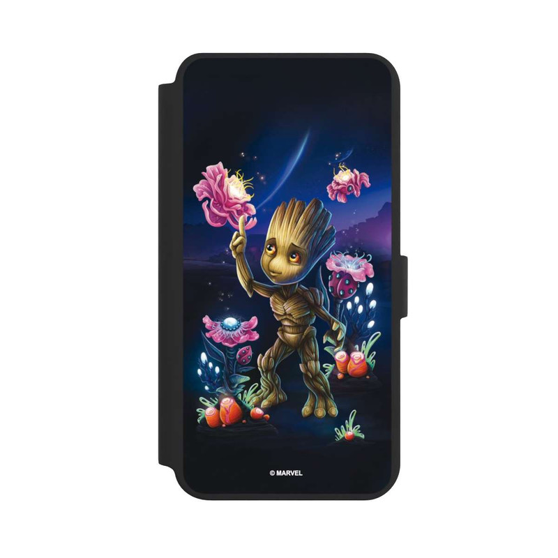 Galaxy S24 + NIVOflip Baby Groot Fleurs