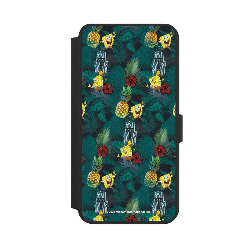 Galaxy S24 + NIVOflip Motif ananas Bob l'éponge