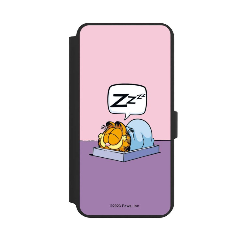 Galaxy S24 + NIVOflip Garfield Attaque de sieste rose