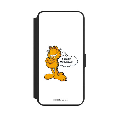 Samsung Galaxy S24+ NIVOflip Garfield I Hate Mondays White