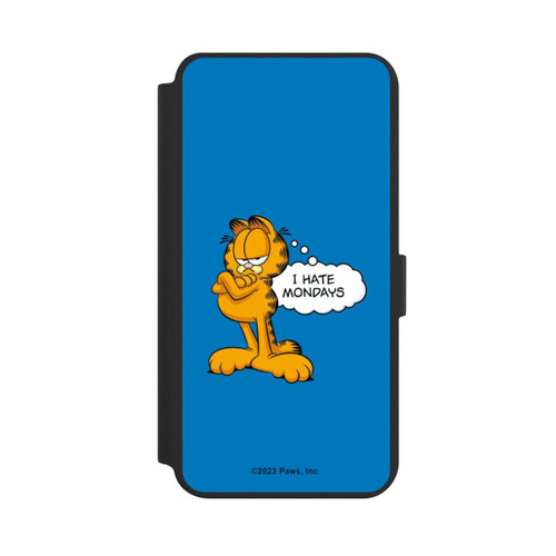Samsung Galaxy S24+ NIVOflip Garfield I Hate Mondays Blue