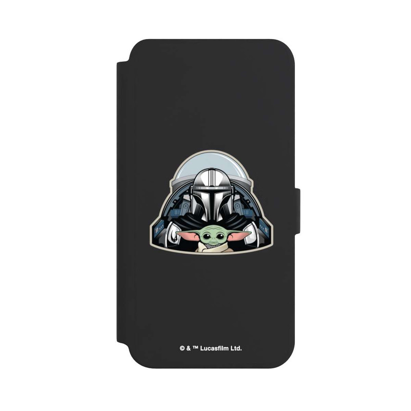Galaxy S24 + NIVOflip Mando et Grogu Transparent