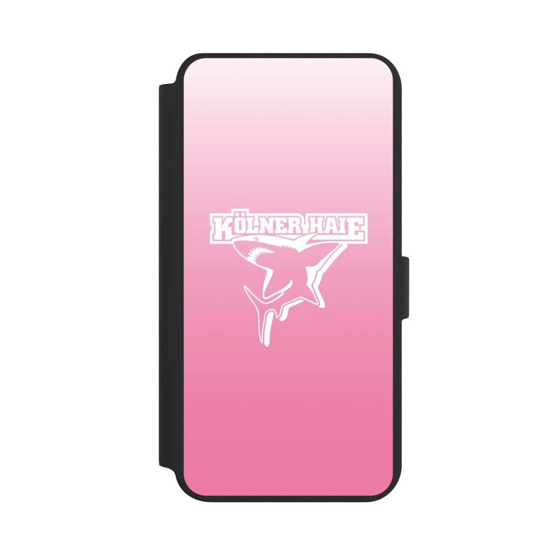 Galaxy S24 + NIVOflip Kölner Haie Weiß Rosa