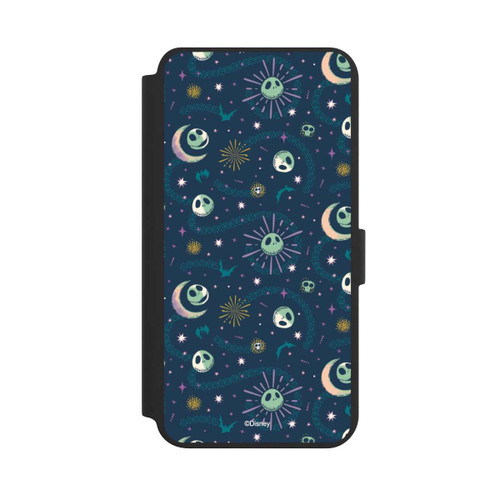 Samsung Galaxy S24+ NIVOflip Nightmare Before Christmas Jack Skellington Pattern Moon