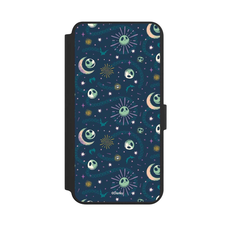 Galaxy S24 + NIVOflip Cauchemar avant Noël Jack Skellington Motif Lune