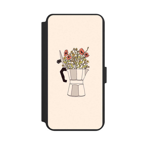 Samsung Galaxy S24+ NIVOflip Moka Blumen