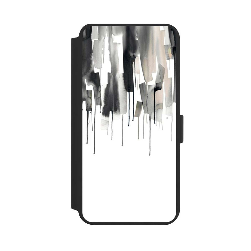 Galaxy S24 + NIVOflip Watery Stripes Japandi Black