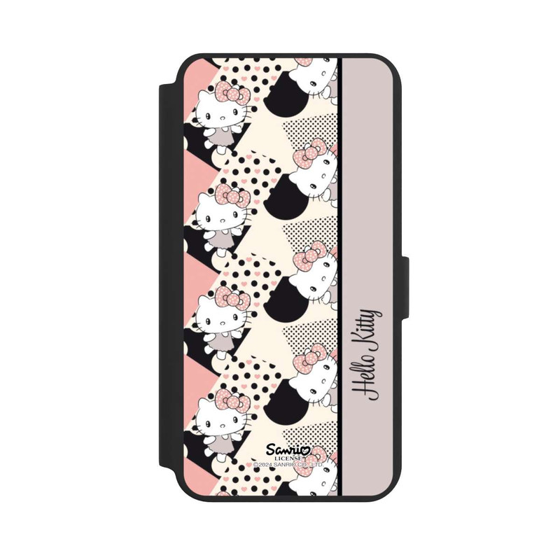 Galaxy S24 + NIVOflip Hello Kitty elegantes Muster