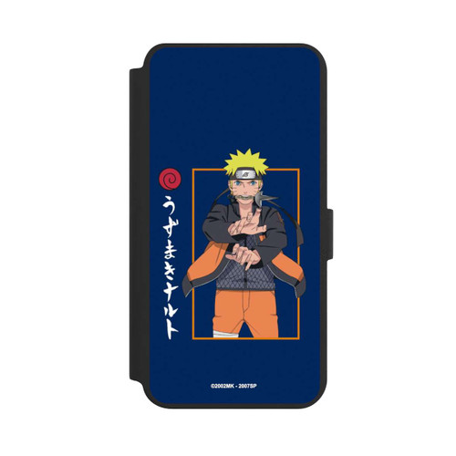 Samsung Galaxy S24+ NIVOflip Naruto Position de Combat bleu