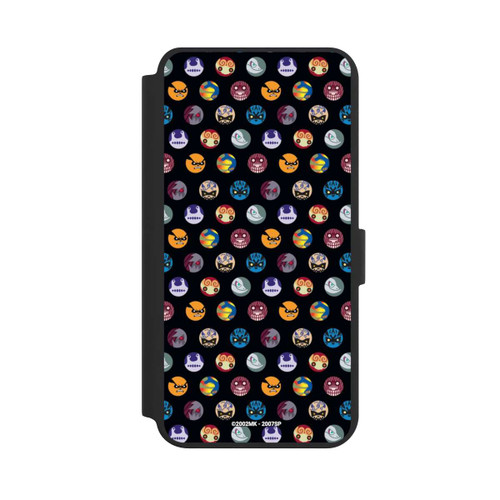 Samsung Galaxy S24+ NIVOflip Bijuu Muster Schwarz