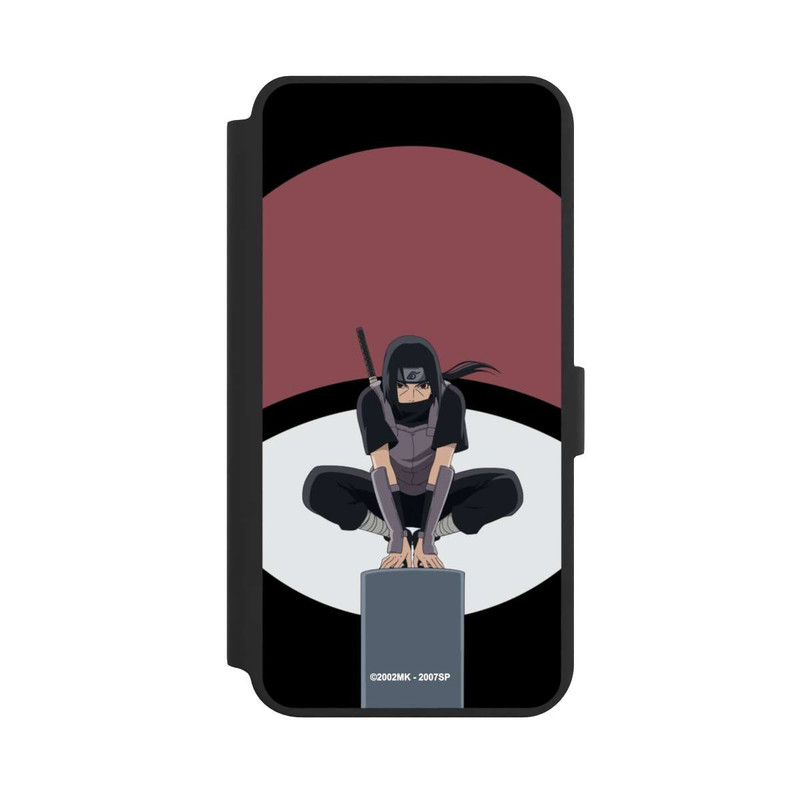 Galaxy S24 + NIVOflip Itachi Uchiha Symbol schwarz
