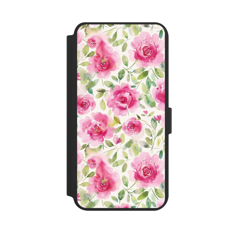 Galaxy S24 + NIVOflip Aquarell Frische Rosen