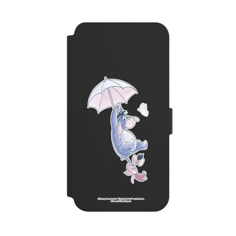 Galaxy S24 + NIVOflip Winnie Pooh Eeyeore Find Happiness Transparent