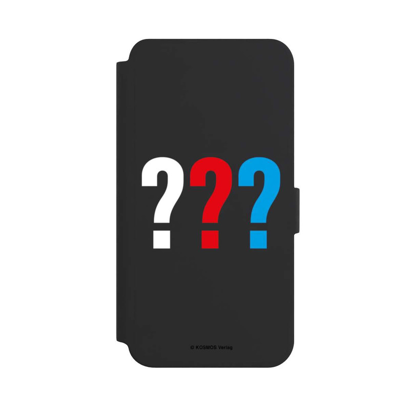 Galaxy S24 + NIVOflip Die Drei Fragezeichen Logo Transparent